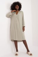 Sukienka Model D73761M30430A Khaki - Sublevel Sukienka Model D73761M30430A Khaki - Sublevel