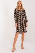 Sukienka Model D73771M30427A Black/Beige - Sublevel Sukienka Model D73771M30427A Black/Beige - Sublevel