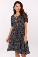 Sukienka Model D73771M30466A Black/White - Sublevel Sukienka Model D73771M30466A Black/White - Sublevel
