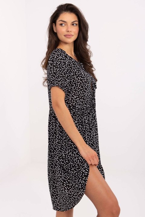 Sukienka Model D73771M30466A Black/White - Sublevel Sukienka Model D73771M30466A Black/White - Sublevel