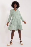 Sukienka Model D73771Z30425A Khaki - Sublevel Sukienka Model D73771Z30425A Khaki - Sublevel