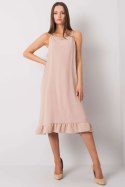 Sukienka Model FA-SK-7086.08P Beige - Fancy Sukienka Model FA-SK-7086.08P Beige - Fancy