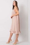Sukienka Model FA-SK-7086.08P Beige - Fancy Sukienka Model FA-SK-7086.08P Beige - Fancy