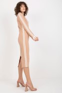 Sukienka Model FA-SK-8297.18P Camel - Fancy Sukienka Model FA-SK-8297.18P Camel - Fancy