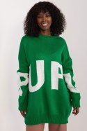 Sweter Damski Model BA-SW-8060.05P Green - Badu Sweter Damski Model BA-SW-8060.05P Green - Badu