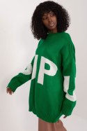 Sweter Damski Model BA-SW-8060.05P Green - Badu Sweter Damski Model BA-SW-8060.05P Green - Badu