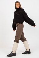 Sweter Damski Model EM-SW-1037-01.24X Black - EM Sweter Damski Model EM-SW-1037-01.24X Black - EM