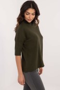 Sweter Damski Model IT-SW-0812.00 Khaki - BFG Sweter Damski Model IT-SW-0812.00 Khaki - BFG
