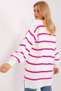 Sweter Damski Model TO-SW-1309.31 Fuksja - Factory Price Sweter Damski Model TO-SW-1309.31 Fuksja - Factory Price