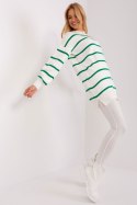 Sweter Damski Model TO-SW-1309.31 Green - Factory Price Sweter Damski Model TO-SW-1309.31 Green - Factory Price