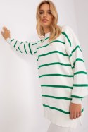 Sweter Damski Model TO-SW-1309.31 Green - Factory Price Sweter Damski Model TO-SW-1309.31 Green - Factory Price