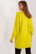 Sweter Damski Model TO-SW-1310.00P Limonka - Factory Price Sweter Damski Model TO-SW-1310.00P Limonka - Factory Price