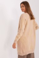 Sweter Kardigan Model AT-SW-234501.00P Beige - AT Sweter Kardigan Model AT-SW-234501.00P Beige - AT