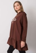 Tunika Model FA-TU-7369.41X Dark Brown - Fancy Hurtownia odzieży on-line, moda damska, bielizna i obuwie dla kobiet - Matterhorn Tunika Model FA-TU-7369.41X Dark Brown - Fancy Hurtownia odzieży on-line, moda damska, bielizna i obuwie dla kobiet - Matterhorn