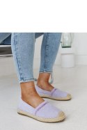Fioletowe espadryle z cyrkoniami Abia - Solea Fioletowe espadryle z cyrkoniami Abia - Solea