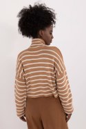 Golf Damski Model BA-SW-0529.22 Camel - Badu Golf Damski Model BA-SW-0529.22 Camel - Badu