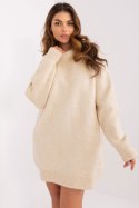 Sukienka Model BA-SK-0568-1.20 Light Beige - Badu Sukienka Model BA-SK-0568-1.20 Light Beige - Badu