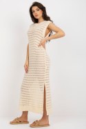 Sukienka Plażow Sukienka Model BA-SK-9003.47P Light Beige - Badu Sukienka Plażow Sukienka Model BA-SK-9003.47P Light Beige - Badu