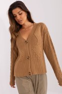 Sweter Damski Model BA-SW-0252.61P Camel - Badu Sweter Damski Model BA-SW-0252.61P Camel - Badu