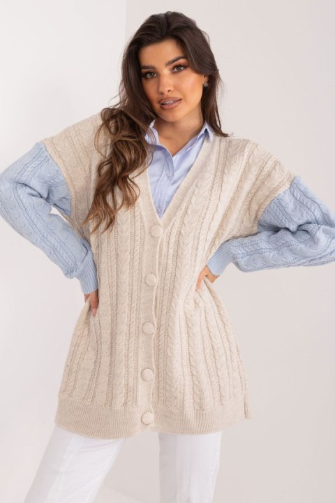 Sweter Damski Model BA-SW-0549.32 Light Blue - Badu Sweter Damski Model BA-SW-0549.32 Light Blue - Badu