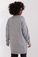 Sweter Damski Model BA-SW-0577.36X Grey - Badu Sweter Damski Model BA-SW-0577.36X Grey - Badu