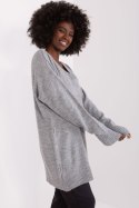 Sweter Damski Model BA-SW-0577.36X Grey - Badu Sweter Damski Model BA-SW-0577.36X Grey - Badu