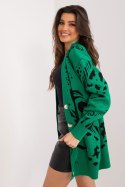 Sweter Damski Model BA-SW-12038.20 Black/Green - Badu Sweter Damski Model BA-SW-12038.20 Black/Green - Badu