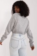 Sweter Damski Model BA-SW-1489.24 Light Grey - Badu