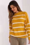 Sweter Damski Model BA-SW-8025.38P Dark Yellow - Badu Sweter Damski Model BA-SW-8025.38P Dark Yellow - Badu