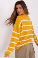 Sweter Damski Model BA-SW-8025.38P Dark Yellow - Badu Sweter Damski Model BA-SW-8025.38P Dark Yellow - Badu
