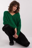Sweter Damski Model BA-SW-8028.36P Dark Green - Badu Sweter Damski Model BA-SW-8028.36P Dark Green - Badu