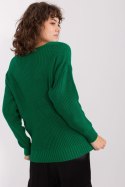 Sweter Damski Model BA-SW-8028.36P Dark Green - Badu Sweter Damski Model BA-SW-8028.36P Dark Green - Badu