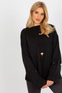 Sweter Damski Model BA-SW-8043.03 Black - Badu Sweter Damski Model BA-SW-8043.03 Black - Badu