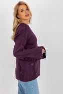 Sweter Damski Model BA-SW-8043.03 Dark Violet - Badu Sweter Damski Model BA-SW-8043.03 Dark Violet - Badu