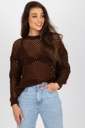 Sweter Damski Model BA-SW-9006.38P Brown - Badu Hurtownia odzieży on-line, moda damska, bielizna i obuwie dla kobiet - Matterhor