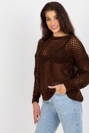 Sweter Damski Model BA-SW-9006.38P Brown - Badu Hurtownia odzieży on-line, moda damska, bielizna i obuwie dla kobiet - Matterhor