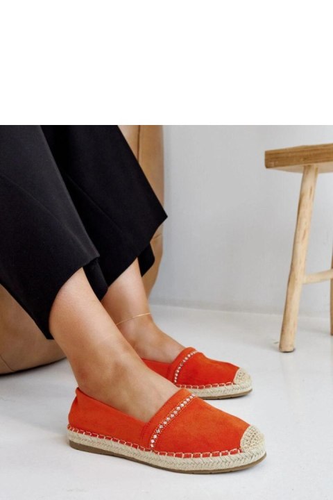 Pomarańczowe espadryle z cyrkoniami Abia - Solea Pomarańczowe espadryle z cyrkoniami Abia - Solea