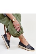 Czarne błyszczące espadryle Surana - Solea Czarne błyszczące espadryle Surana - Solea