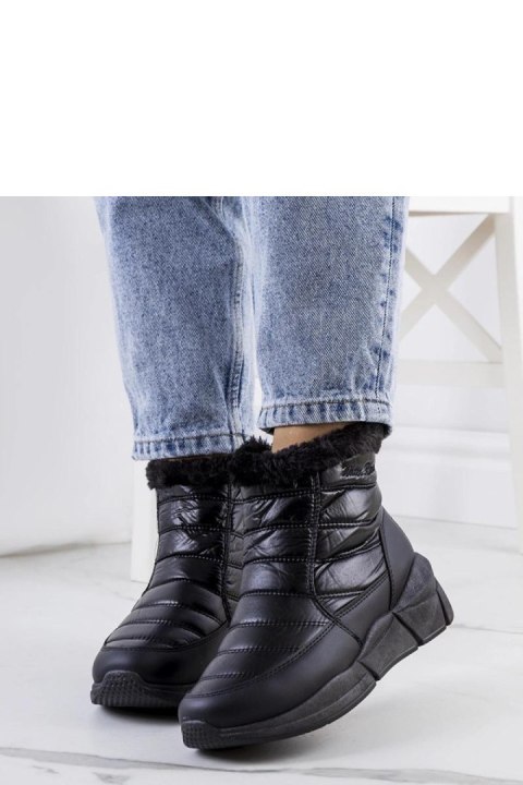 Czarne śniegowce Lago - Solea