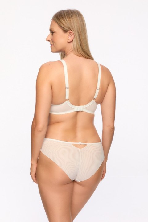 Biustonosz Soft Biustonosz Semi-Soft Model Aurelia 1304 Ecru/Mocca - Gaia Biustonosz Soft Biustonosz Semi-Soft Model Aurelia 1304 Ecru/Mocca - Gaia