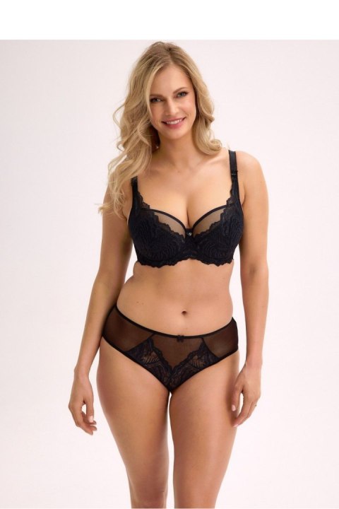 Biustonosz Soft Biustonosz Semi-Soft Model Isla 1228 Black - Gaia Biustonosz Soft Biustonosz Semi-Soft Model Isla 1228 Black - Gaia