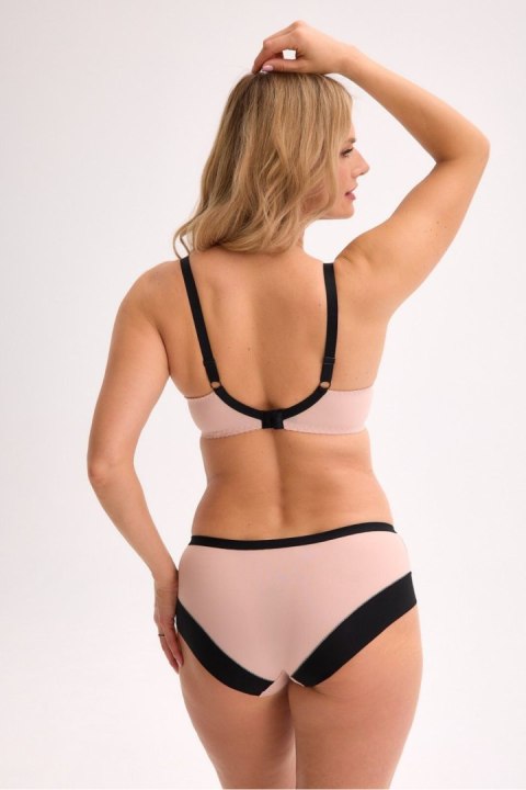 Biustonosz Soft Biustonosz Semi-Soft Model Ivana 1327 Black/Pink - Gaia Biustonosz Soft Biustonosz Semi-Soft Model Ivana 1327 Black/Pink - Gaia
