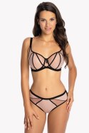 Biustonosz Soft Model Lea 1101 Black/Pink - Gaia Biustonosz Soft Model Lea 1101 Black/Pink - Gaia