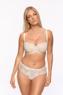 Biustonosz push up Biustonosz Usztywniany Model Esme 1281 Ecru/Beige - Gaia Biustonosz push up Biustonosz Usztywniany Model Esme 1281 Ecru/Beige - Gaia