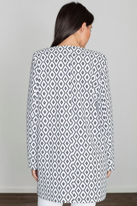 Płaszcz Damski Model M551 Wzór 69 - Figl Płaszcz Damski Model M551 Wzór 69 - Figl