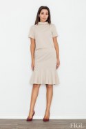Spódnica Model M538 Beige - Figl Spódnica Model M538 Beige - Figl