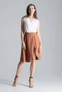 Spódnica Model M675 Brown - Figl Spódnica Model M675 Brown - Figl