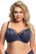 Biustonosz Soft Model Granada K656 Navy - Gorsenia Lingerie Biustonosz Soft Model Granada K656 Navy - Gorsenia Lingerie