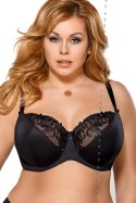 Biustonosz Soft Model K378 Victoria Black - Gorsenia Lingerie Biustonosz Soft Model K378 Victoria Black - Gorsenia Lingerie
