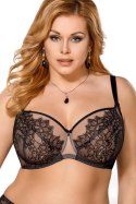 Biustonosz Soft Model K392 Gloria Black - Gorsenia Lingerie Biustonosz Soft Model K392 Gloria Black - Gorsenia Lingerie